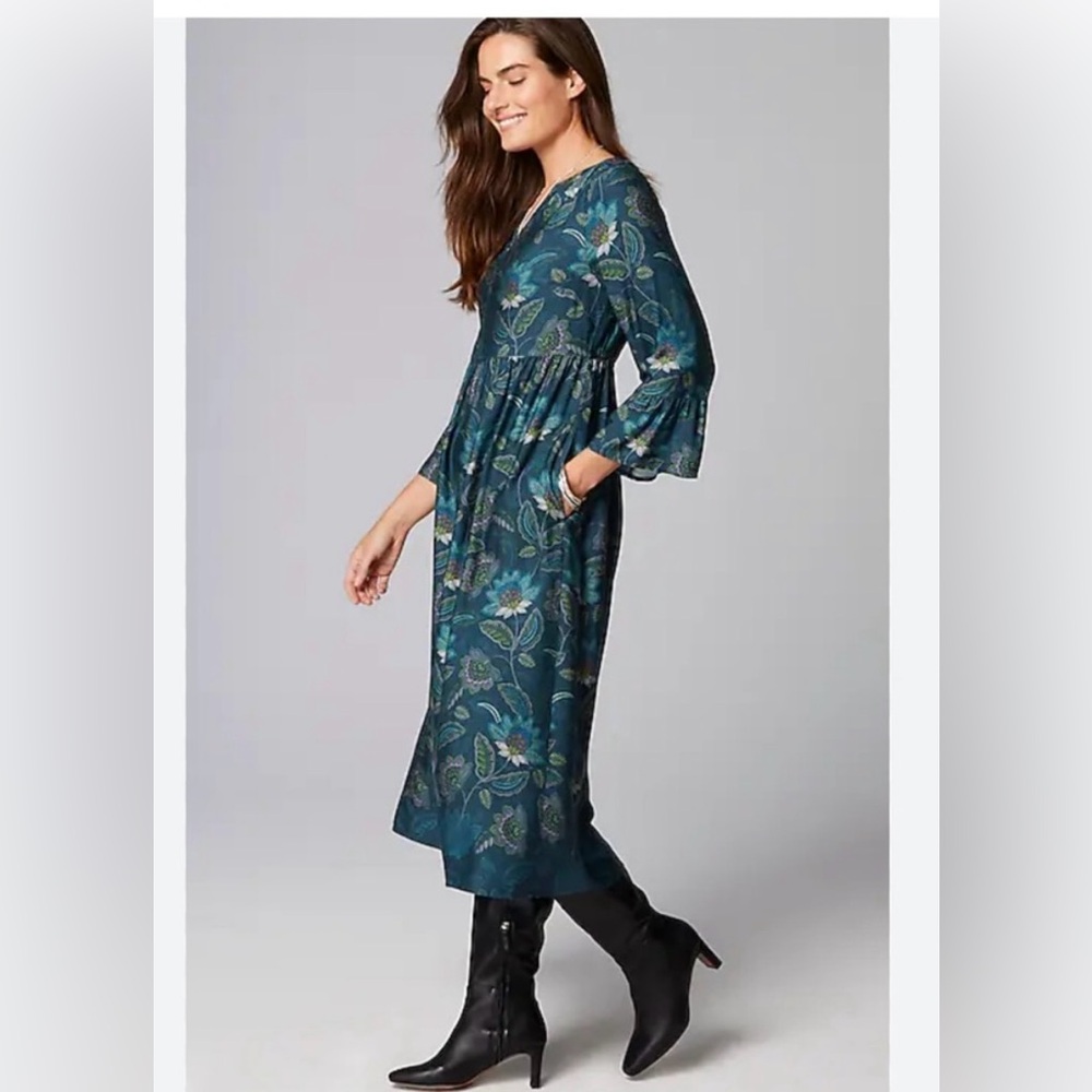 J. Jill XL Arboretum Midi Dress